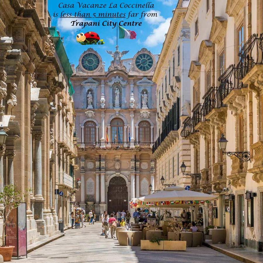 Casa Vacanze La Coccinella Trapani Esterno foto